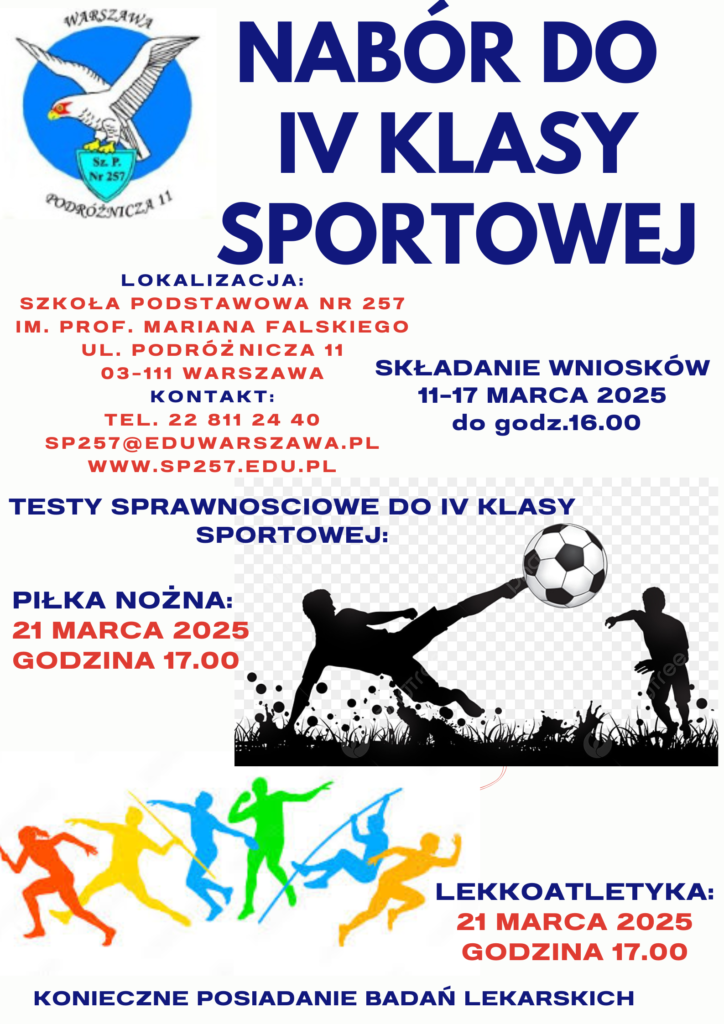 NABOR DO IV Klasy