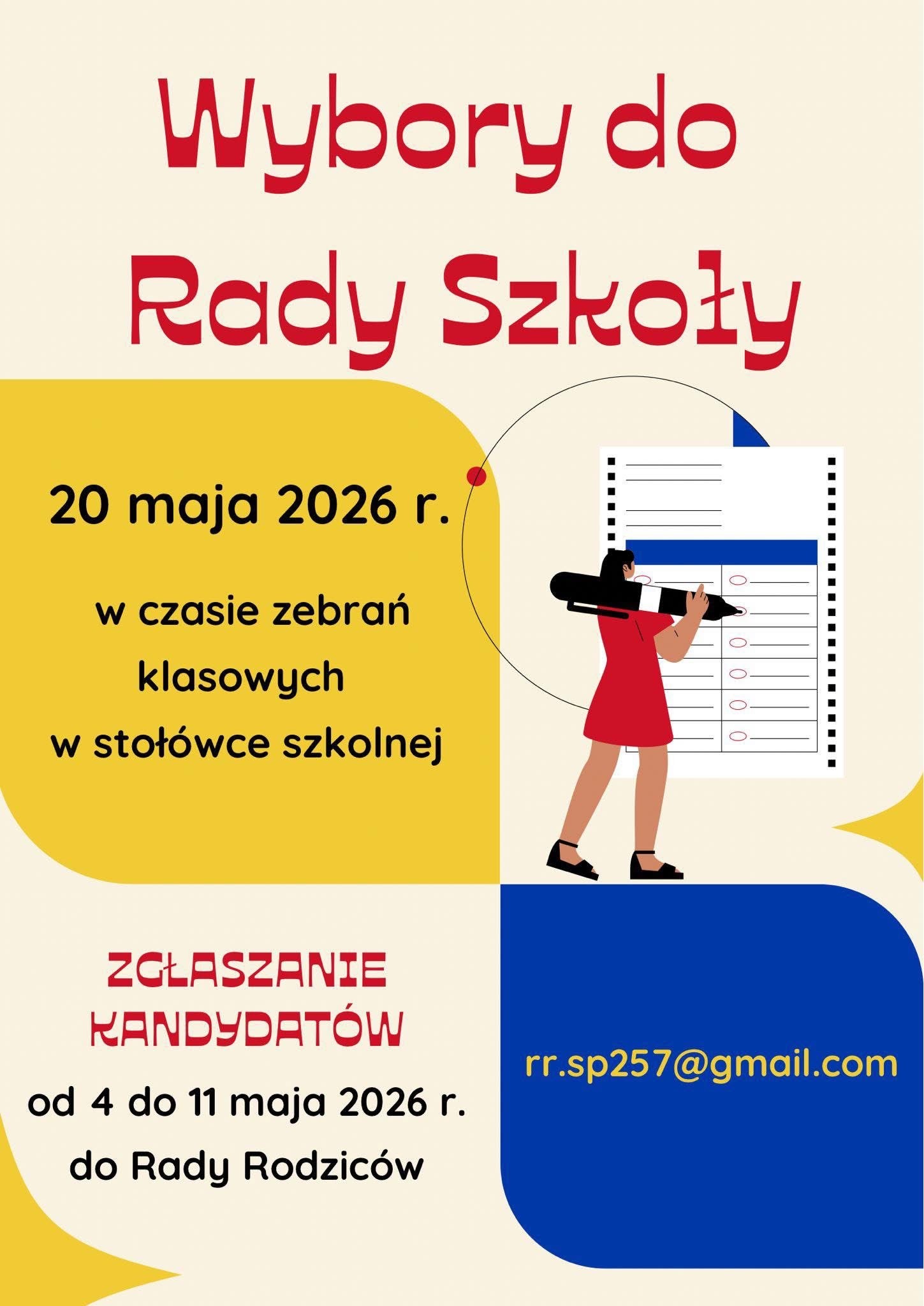 Wybory do Rady Szkoły